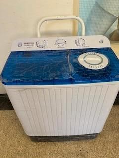 camping wasmachine en centrifuge, Witgoed en Apparatuur, Wasmachines, Zo goed als nieuw, Bovenlader, 6 tot 8 kg, Minder dan 85 cm