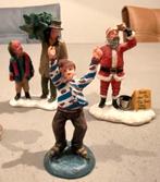Diverse “ Kerst dorp” beeldjes, zie foto’s !, Ophalen of Verzenden, Gebruikt