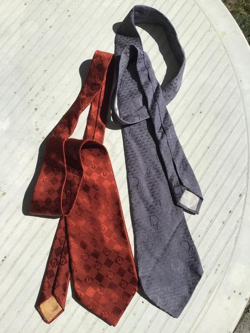 Stropdas Dior designer 100% zijde 2 stuks, Kleding | Heren, Stropdassen, Zo goed als nieuw, Ophalen of Verzenden