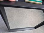 Vierkante spiegel 60x60 met zwarte rand, Vierkant, Nieuw, Ophalen of Verzenden, Minder dan 100 cm