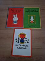 Kleurboeken nijntje dick bruna vintage retro tweede, Ophalen of Verzenden, Zo goed als nieuw, Materiaal