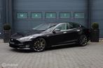 Tesla Model S 100D|Autopilot|Luchtvering|Leder|Panoramadak, Auto's, Tesla, Gebruikt, Beige, Model S, Zwart