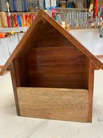 Eigengemaakt nestkastje voor het roodborstje, Dieren en Toebehoren, Vogels | Hokken en Kooien, Ophalen of Verzenden, Nieuw, Hout