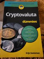 Krijn Soeteman - Cryptovaluta voor Dummies, Boeken, Informatica en Computer, Ophalen of Verzenden, Zo goed als nieuw, Krijn Soeteman