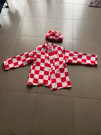 Jasje in Brabantse kleuren met bontmuts, Kleding | Dames, Carnaval, Maat 42/44 (L), Ophalen of Verzenden, Zo goed als nieuw