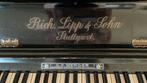 Rich. Lipp & Sohn piano, Gebruikt, Piano, Ophalen of Verzenden, Zwart