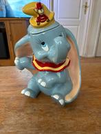 Vintage Dumbo Koektrommel, Disney, treasure craft, Ophalen of Verzenden, Overige figuren, Gebruikt, Beeldje of Figuurtje