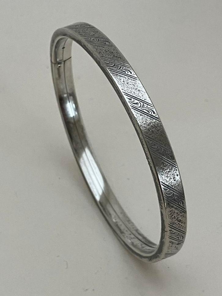 Zilveren armband, Sieraden, Tassen en Uiterlijk, Armbanden, Zo goed als nieuw, Zilver, Ophalen of Verzenden