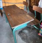 Schoolbankje, authentiek, frans, Ophalen of Verzenden