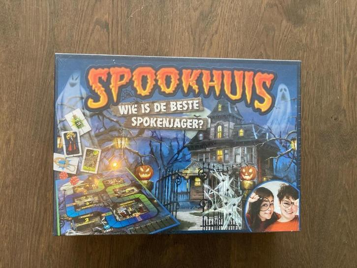Gezelschapsspel: Spookhuis, Hobby en Vrije tijd, Gezelschapsspellen | Bordspellen, Nieuw, Drie of vier spelers, Ophalen