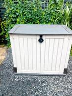 Brandschoon en zeer nette tuinkast 127 breed 71 diep, Tuin en Terras, Bergingen en Tuinkasten, Ophalen, Zo goed als nieuw, Kunststof