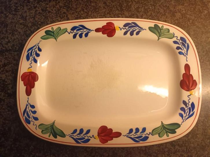 Boerenbont Schaaltje - Gebruikt, Antiek en Kunst, Antiek | Schalen, Ophalen of Verzenden