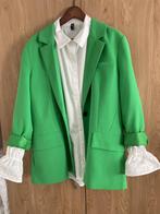 Groen colbert mt 46 met nieuwe witte blouse mt 46/48, Kleding | Dames, Grote Maten, Only, Blouse of Tuniek, Nieuw, Ophalen of Verzenden