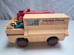Vintage Fisher Price rescue-wagen, Ophalen of Verzenden, Gebruikt
