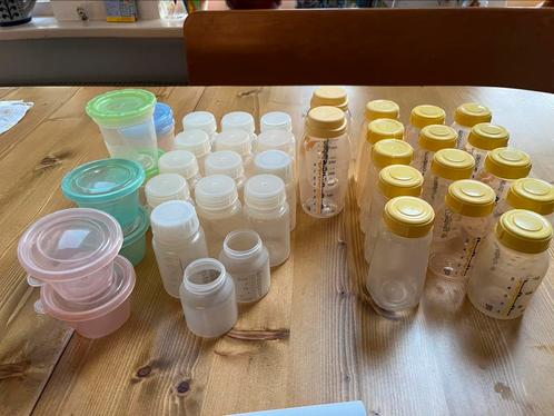 Medela en Beldico bewaarflesjes | borstvoedingsflesjes | etc, Kinderen en Baby's, Babyvoeding en Toebehoren, Gebruikt, Overige typen