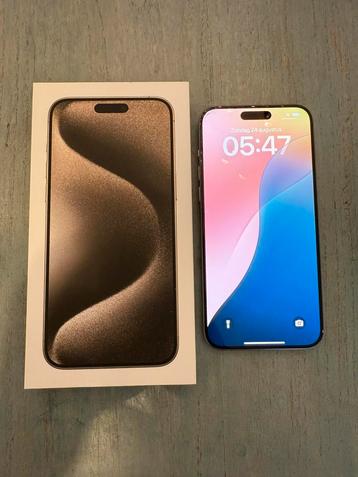 iPhone 15 Pro Max 512GB | Natural Titanium beschikbaar voor biedingen