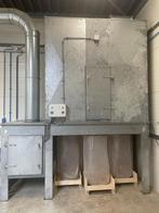Meconaf afzuiginstallatie 7,5kW Ø350mm 3 stuks opvangzakken, Ophalen, Gebruikt