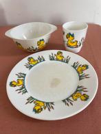 Vintage Peuter Ontbijt Setje - Jaren 60, Huis en Inrichting, Keuken | Servies, Overige materialen, Gebruikt, Ophalen of Verzenden