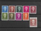 Suriname 1951, NVPH 285 t/m 294, Postfris., Verzenden, Postfris