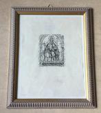 Kopie van 16de eeuwse kopergravure(Chalcografie) Paus Petrus, Antiek en Kunst, Kunst | Etsen en Gravures, Verzenden