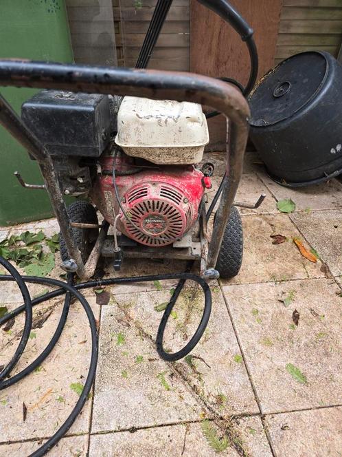 Kent hogedrukreiniger met Honda GX390 benzine motor, Doe-het-zelf en Verbouw, Gereedschap | Overige machines, Gebruikt, Ophalen