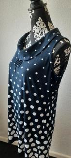 Gerry weber blauwe mouwloze dames top mt L, Maat 42/44 (L), Zo goed als nieuw, Zonder mouw, Gerry weber