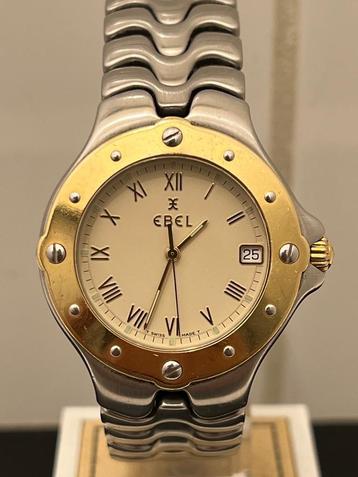 Ebel Sportwave 35mm Quartz Staal Goud  beschikbaar voor biedingen