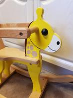 Houten hobbel schommel giraf., Ophalen, Zo goed als nieuw