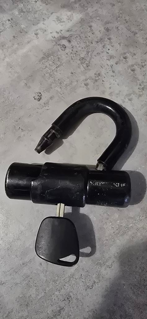 Kryptonite schijfslot, Ophalen, Gebruikt