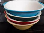 Retro schaaltjes set, Gebruikt, Porselein of Keramiek, Schaal, Rond