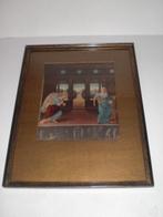 Aankondiging door engel van Kunsthandel Gouden omlijsting, Antiek en Kunst, Kunst | Schilderijen | Klassiek, Ophalen of Verzenden