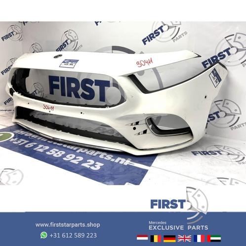 W177 AMG VOORBUMPER Mercedes A Klasse 2018-2022 WIT ORIGINEE, Auto-onderdelen, Carrosserie en Plaatwerk, Bumper, Mercedes-Benz