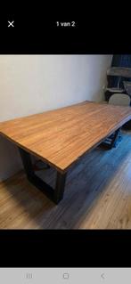 Set eettafel + salontafel, Huis en Inrichting, Tafels | Eettafels, Ophalen, 50 tot 100 cm, Zo goed als nieuw, 150 tot 200 cm
