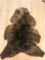 Schapenvacht bruin, Huis en Inrichting, Stoffering | Tapijten en Kleden, Bruin, Zo goed als nieuw, Rechthoekig, 50 tot 100 cm