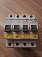 Automaat Hager MC102 C2 en MC104 C4, Hobby en Vrije tijd, Ophalen of Verzenden, Gebruikt