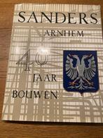 Hardcover uitgave 40 jaar bestaan bouwbedrijf SANDERS Arnhem, Ophalen of Verzenden, Zo goed als nieuw, Overige