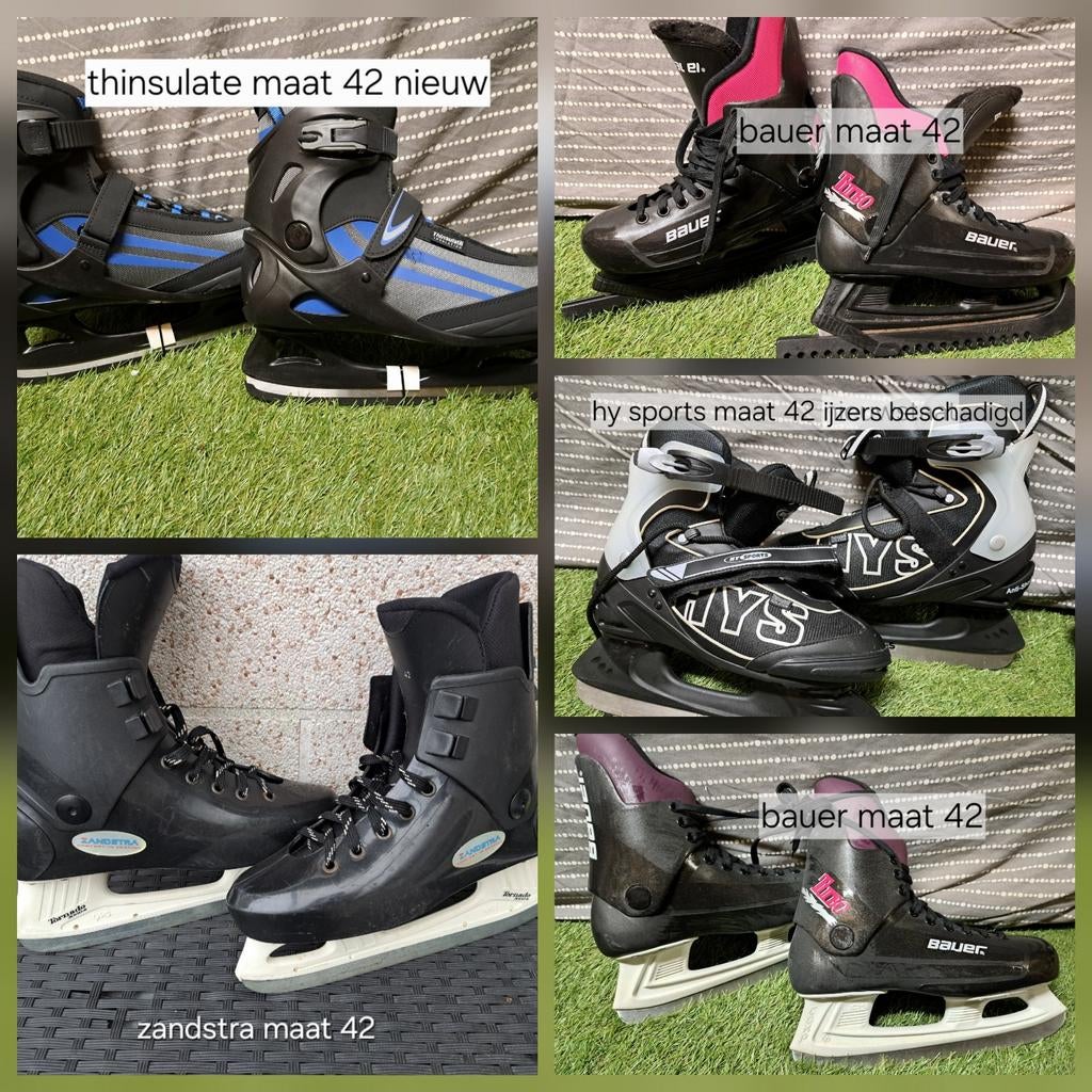 Maat 42 schaatsen ijshockey oa zandstra, Zandstra, Ophalen of Verzenden, Zo goed als nieuw, IJshockeyschaatsen