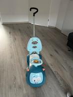 Smoby 3 in 1 Loopauto met Duwstang, Ophalen, Zo goed als nieuw, Loopvoertuig