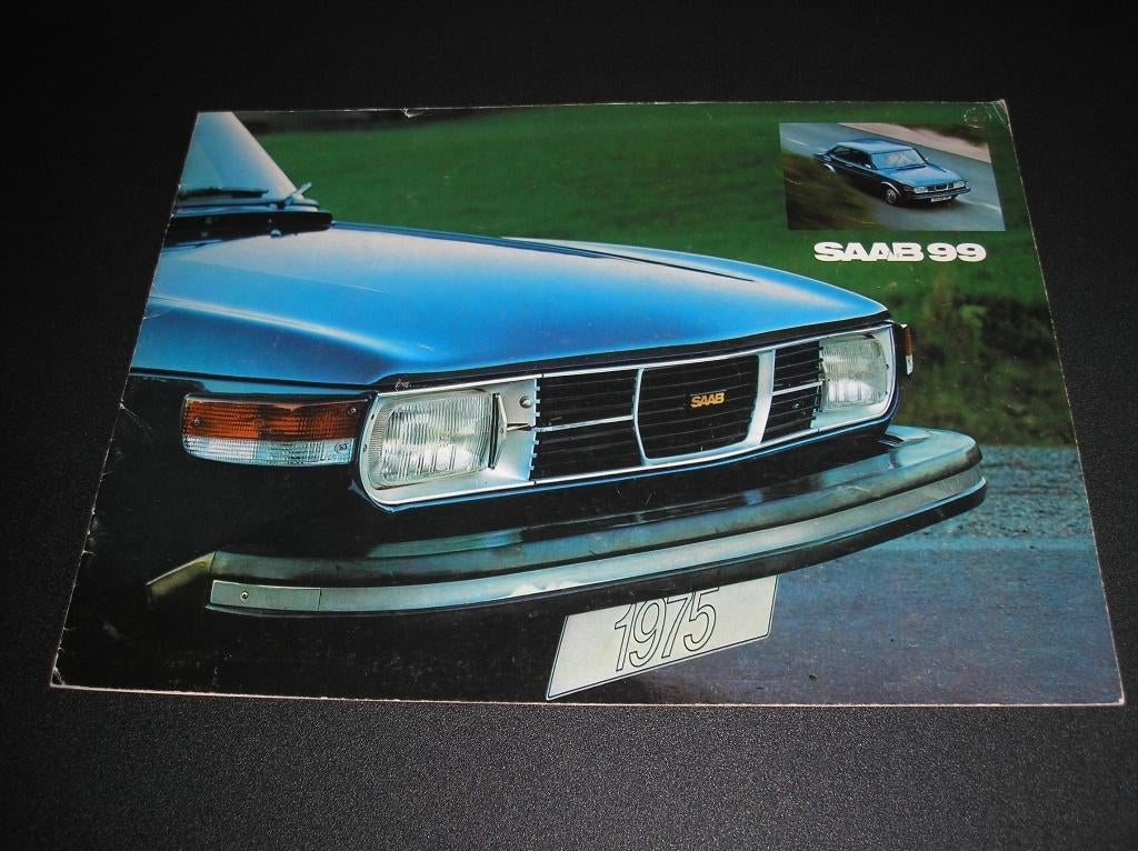 Saab 99, 1975, Ophalen of Verzenden, Gelezen, Overige merken