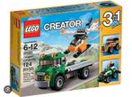 Lego Creator 3in1 helikopter truck met oplegger(nr.31043), Ophalen of Verzenden, Zo goed als nieuw, Complete set, Lego