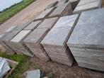 120m² hardsteen terrastegels 50x50, Tuin en Terras, Ophalen, Zo goed als nieuw, Terrastegels, Natuursteen