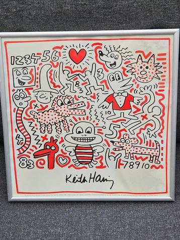 Keith Haring "Baby Crib" POP-ART beschikbaar voor biedingen