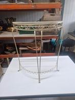 Vintage Halve Maan Tafel met Sierlijk Frame, Ophalen of Verzenden