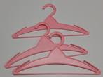 3 roze retro babykleding kleerhangers kledinghangers, Ophalen of Verzenden, Zo goed als nieuw, Meisje