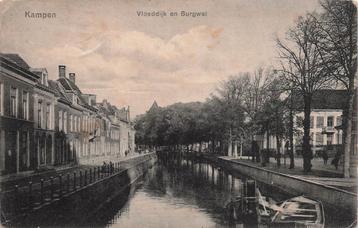AY454 Kampen Vloeddijk en Burgwal ca. 1920 beschikbaar voor biedingen