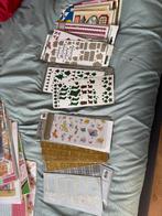 Scrapbook Materialen - Bladen, Stickers, Stempels, Hobby en Vrije tijd, Scrapbooking, Ophalen, Zo goed als nieuw, Overige typen