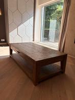 Massief Sheesham houten salon tafel of eventueel compleet, Huis en Inrichting, Zo goed als nieuw, Minder dan 50 cm, Rechthoekig