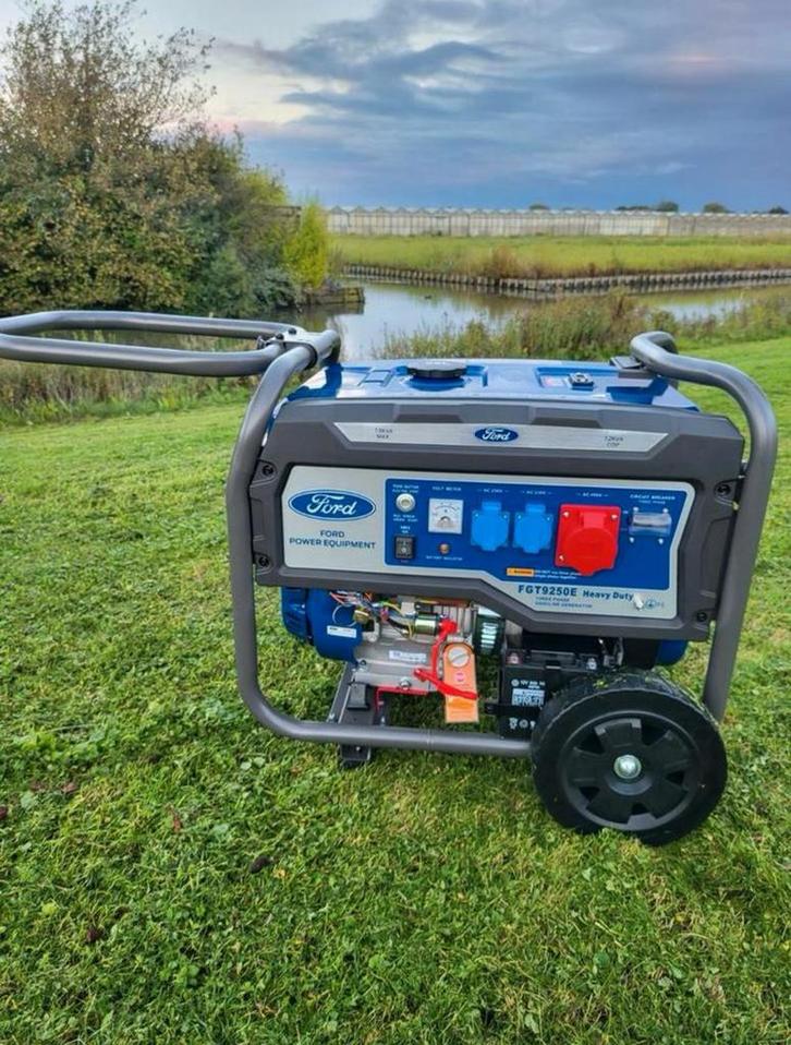 Ford FGT9250E Benzine Generator / 6.6KW, Doe-het-zelf en Verbouw, Aggregaten, Nieuw, Benzine, Minder dan 5 kVA, Ophalen