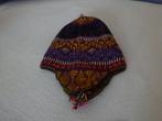 muts      Peruaanse wollen muts, 110 t/m 116, Jongen of Meisje, Ophalen of Verzenden, Zo goed als nieuw