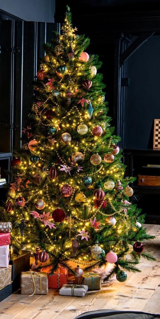 Kunst kerstboom 155 cm, Diversen, Kerst, Zo goed als nieuw, Ophalen